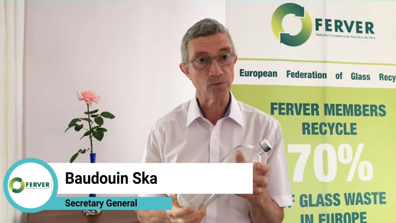 Screen of Close the glass loop video