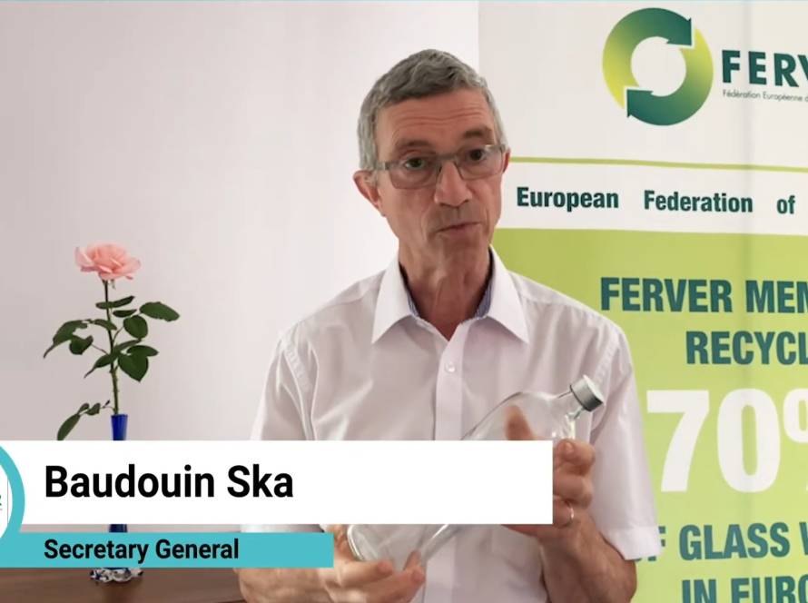 Screen of Close the glass loop video